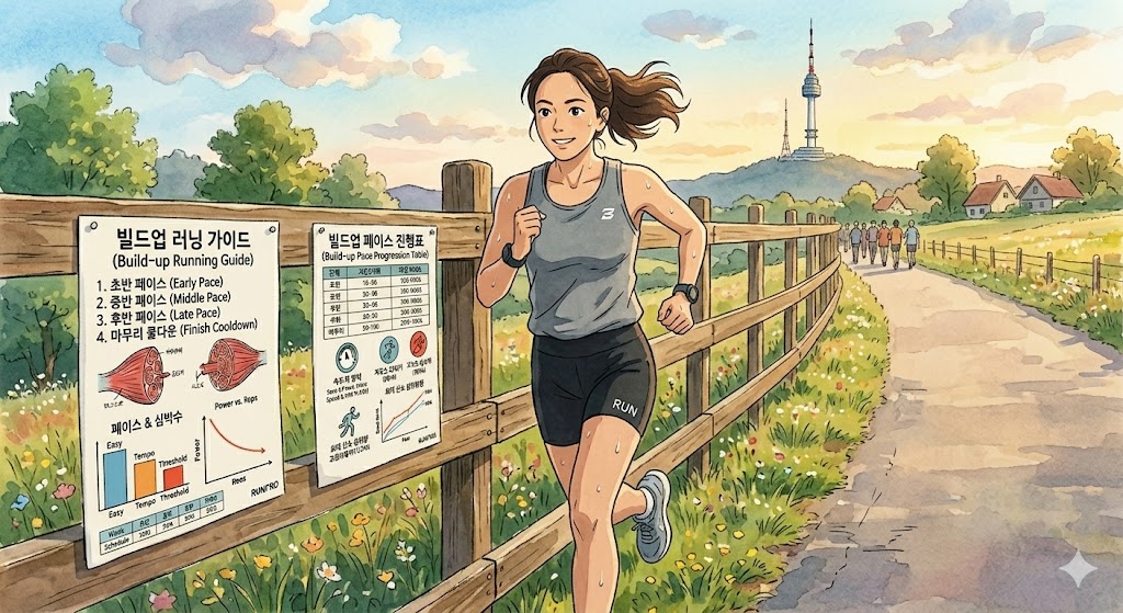 [러닝 훈련법] 심장이 강해지는 느린 시작, 케냐식 ‘빌드업 런(Progression Run)’ 설계법